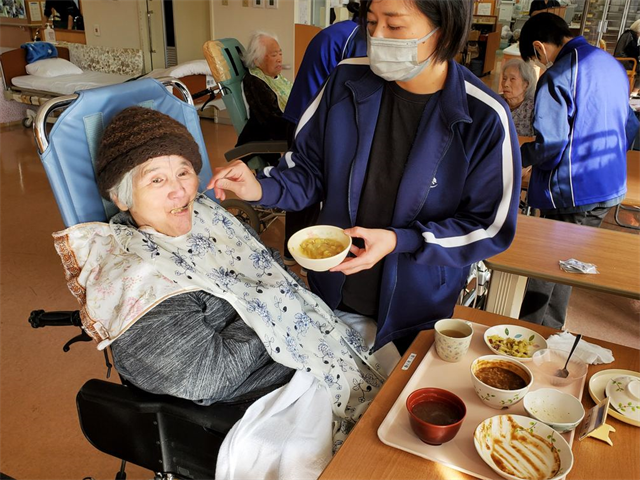 さつま芋の甘露煮と味噌汁