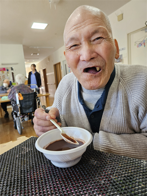 おしるこ頂きました
