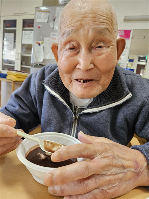 おしるこ頂きました