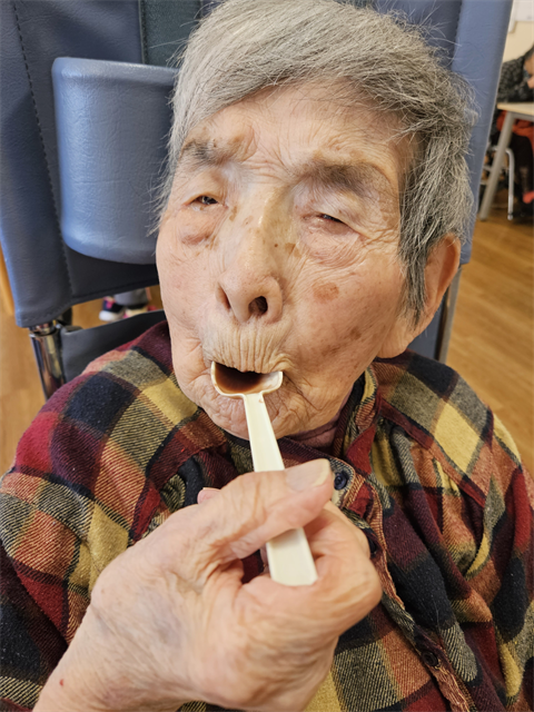 おしるこ頂きました