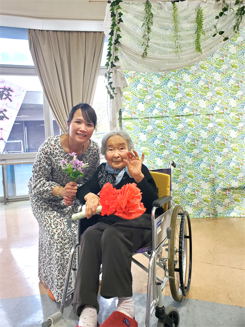 特養歌謡ショー