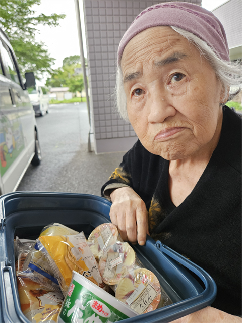 移動販売が来た