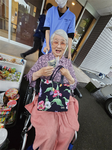 移動販売が来た