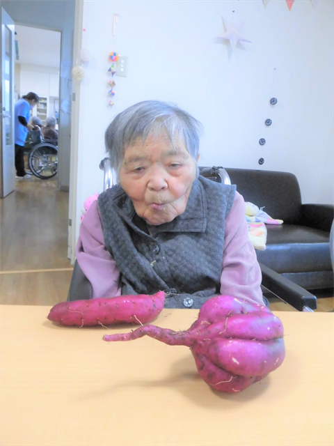 はつものサツマイモ