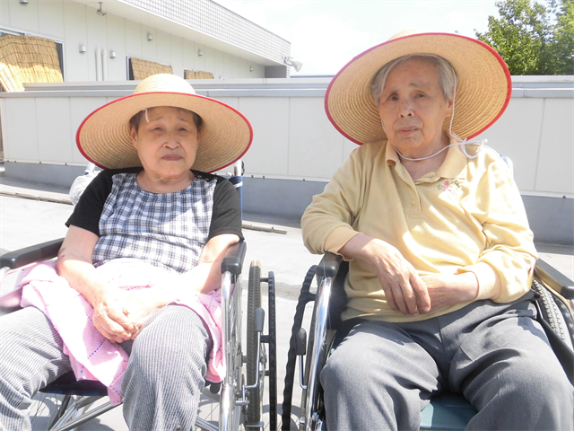 日光浴にて気分転換