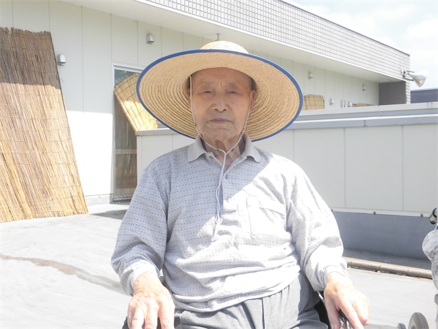 日光浴にて気分転換