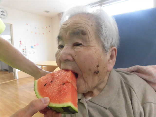 スイカ割は楽しかった