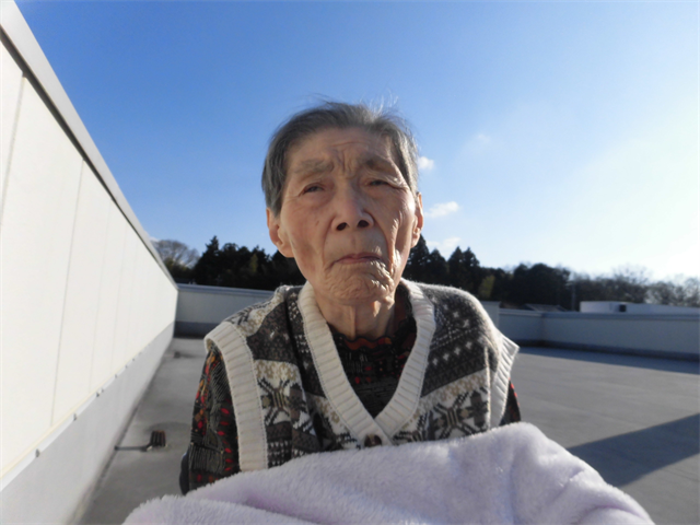 外気浴行いました
