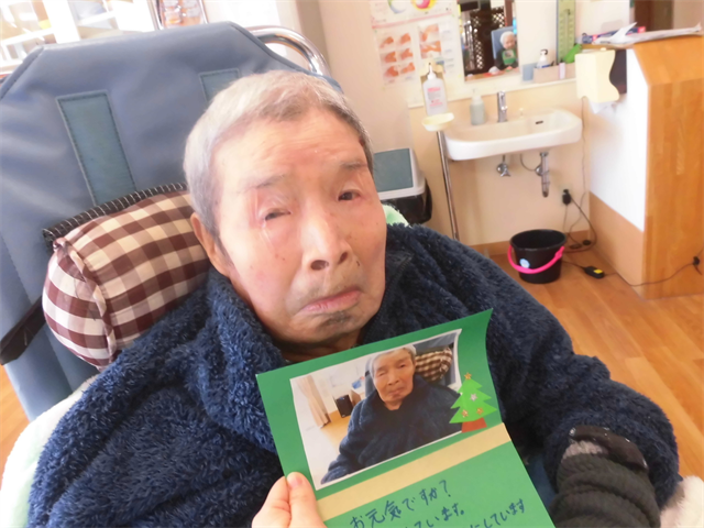 家族様にクリスマスカード作成