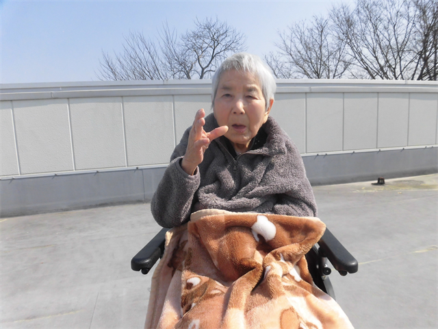 散歩行う