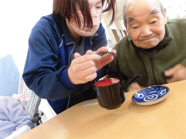 お屠蘇を飲みました