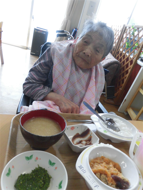 おはぎ食す