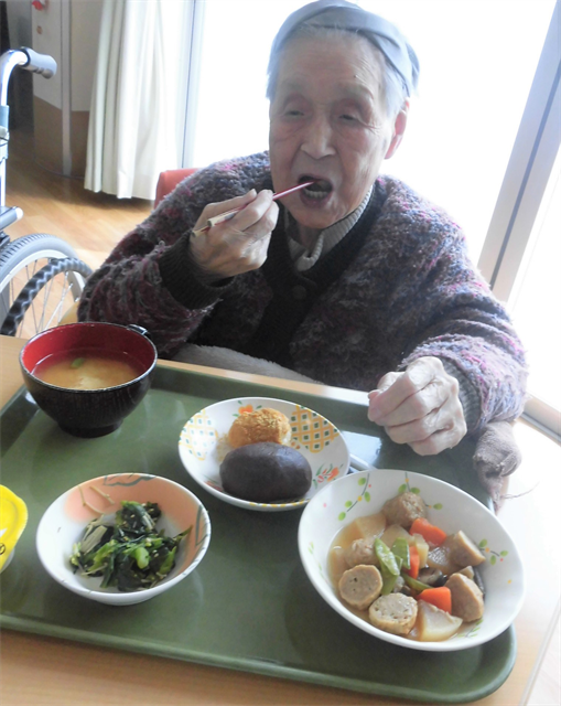 おはぎ食す