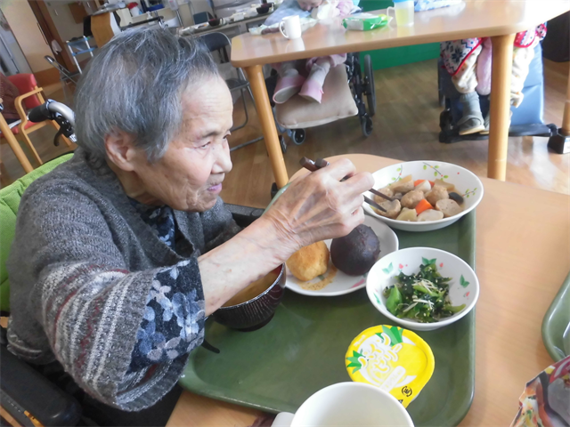 おはぎ食す