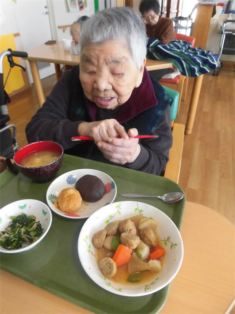 おはぎ食す