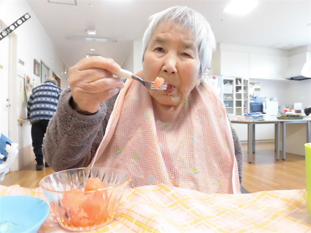 スイカ食べました