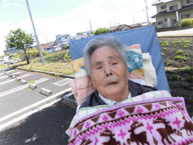 散歩行きました