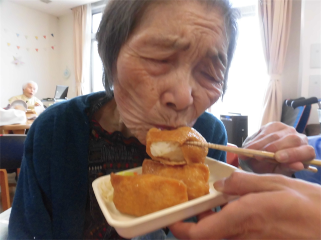 いなり寿司が出ました