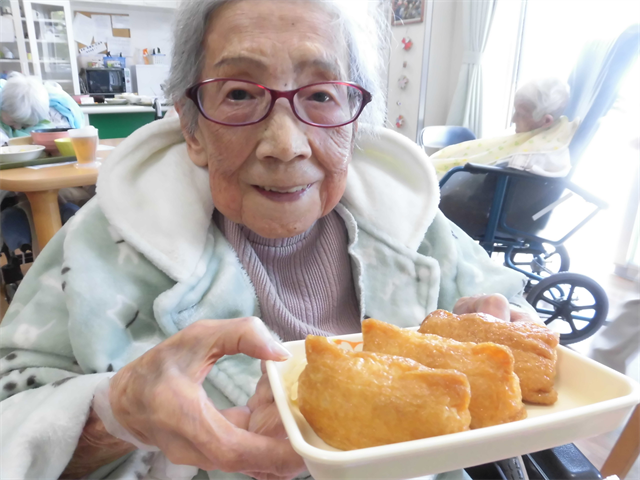 いなり寿司が出ました