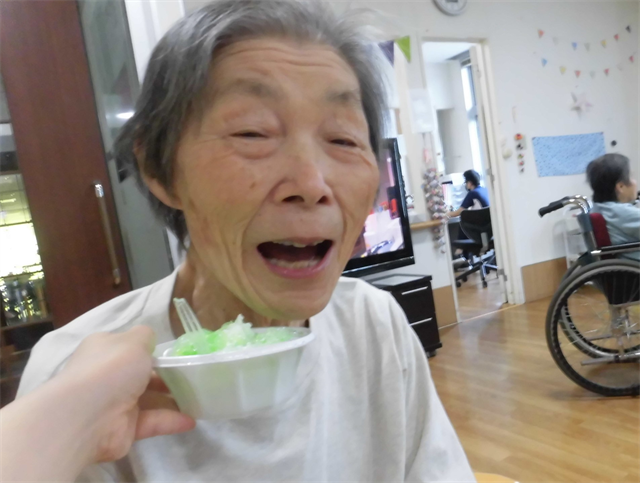 かき氷頂きました