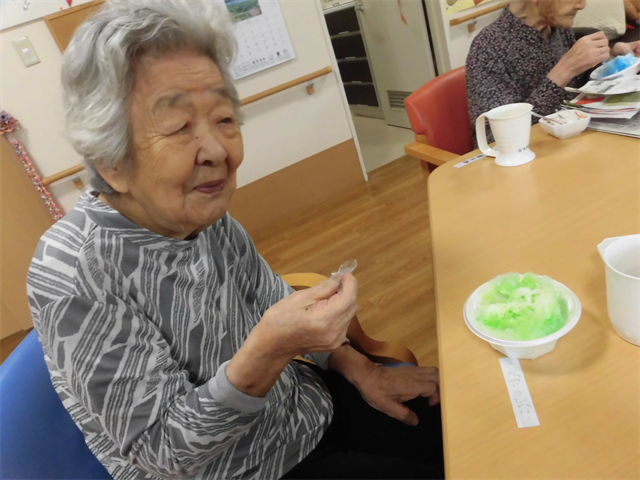 かき氷頂きました