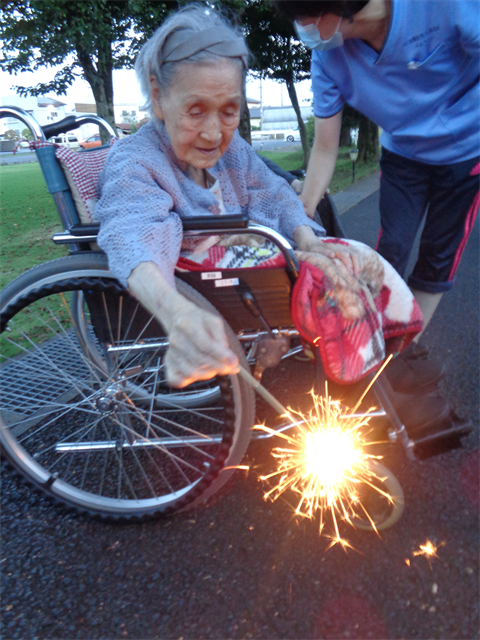 花火行いました