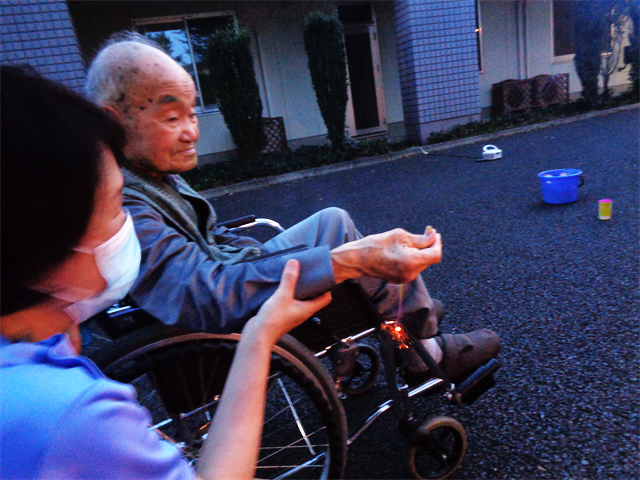 花火行いました
