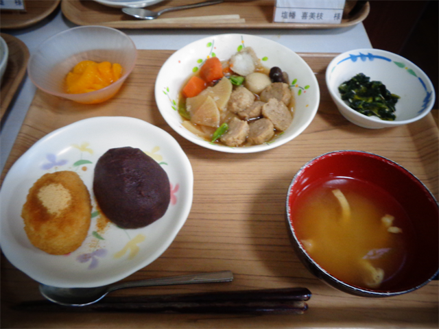お彼岸におはぎ