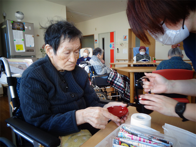 お屠蘇を頂く