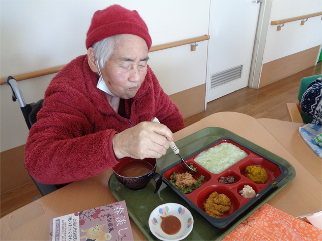 お楽しみ献立頂く