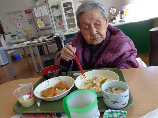 ちらし寿司が出ました
