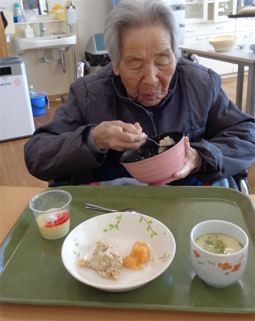 ちらし寿司が出ました