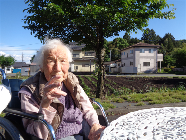 ぽかぽか陽気のお散歩