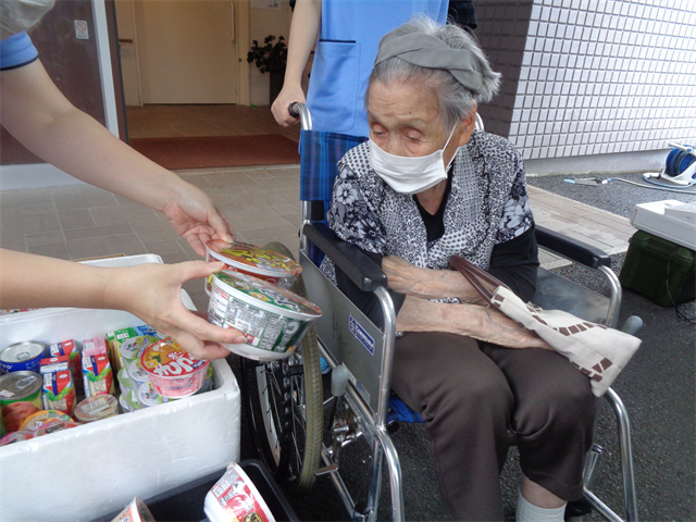移動販売が来た