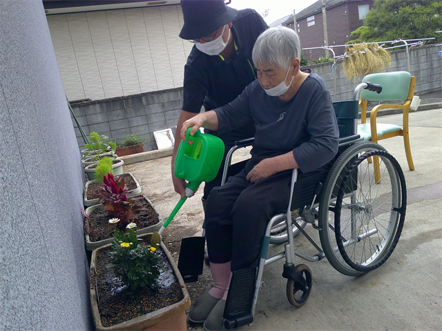 花植えしました