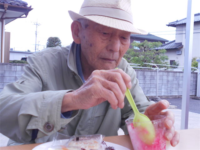 敬老会の日の食事