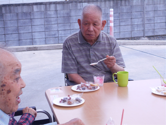 敬老会の日の食事