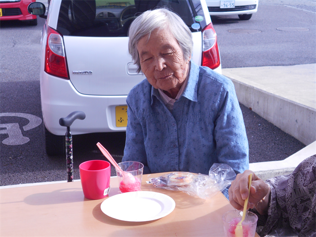 敬老会の日の食事