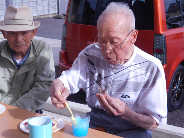 敬老会の日の食事