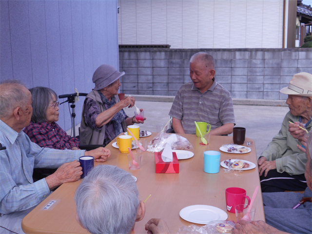 敬老会の日の食事