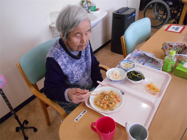 楽しいお食事の様子