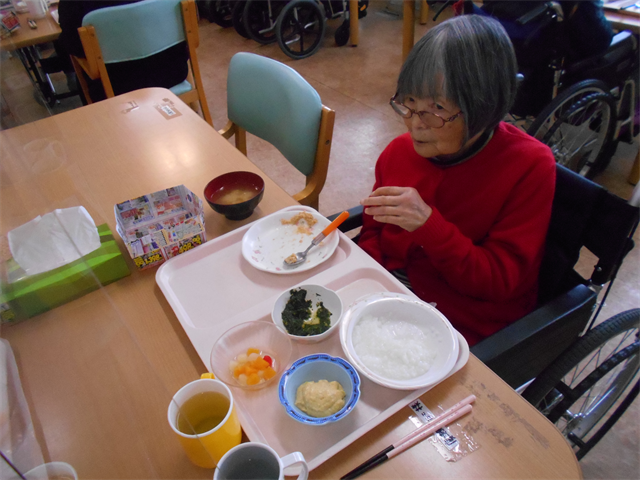 楽しいお食事の様子