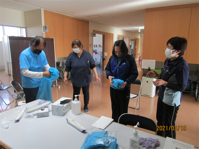 コロナウイルス感染予防勉強会