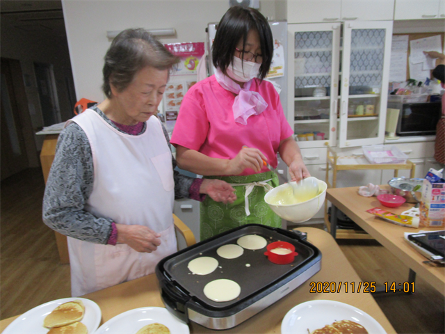 おやつ作り