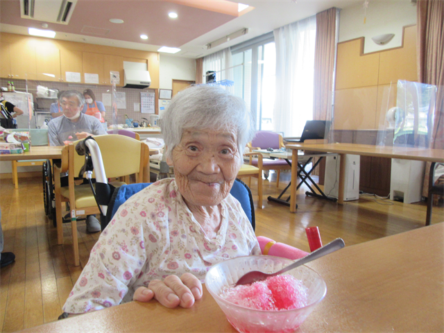 かき氷を食べよう