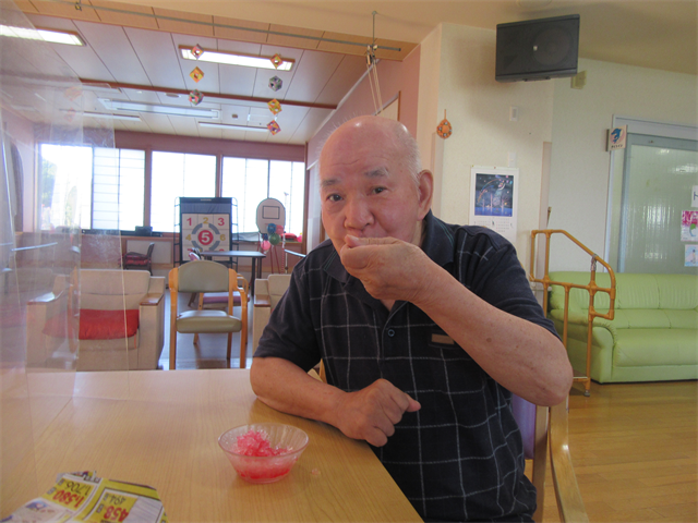 かき氷を食べよう