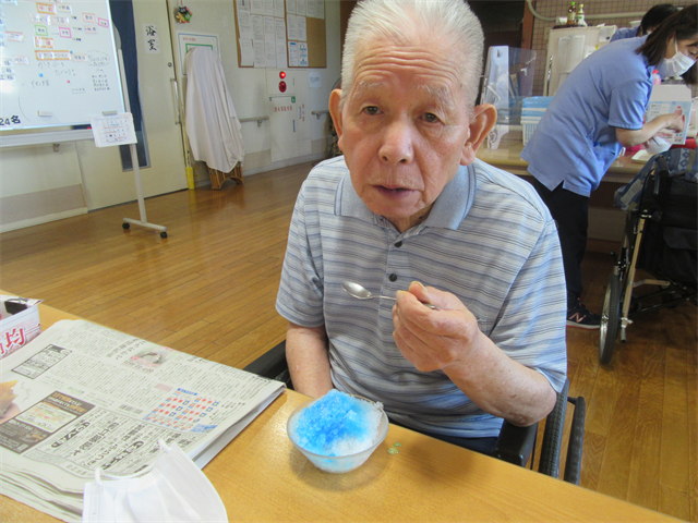 かき氷を食べよう