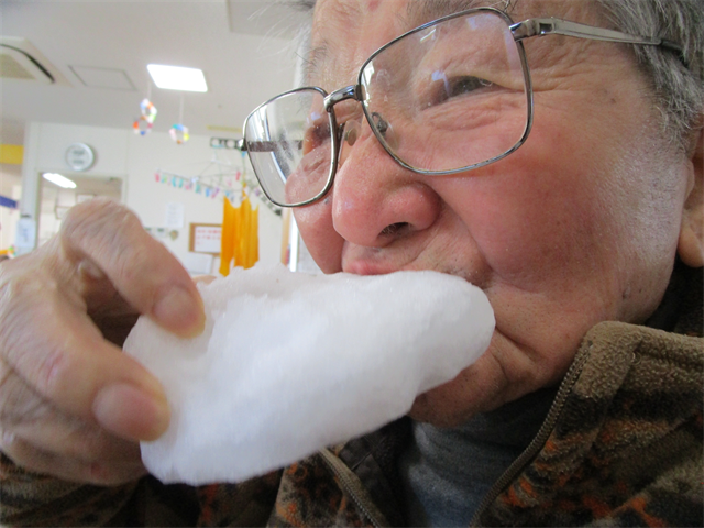 雪の次の日の様子