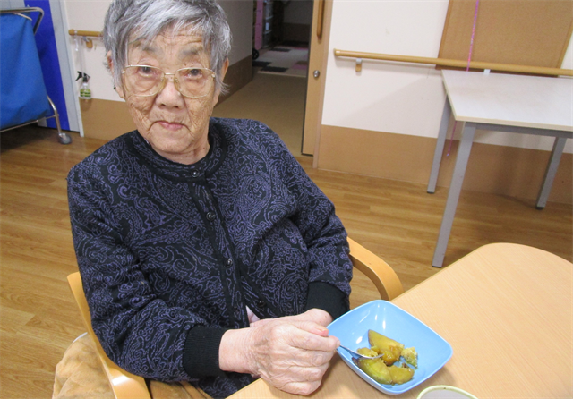 さつまいもを食す