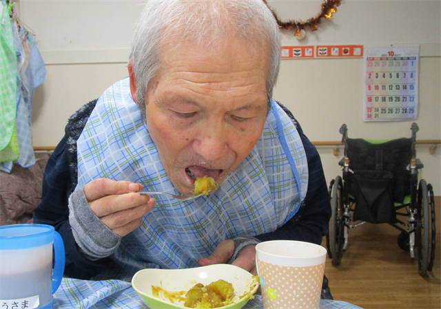 さつまいもを食す